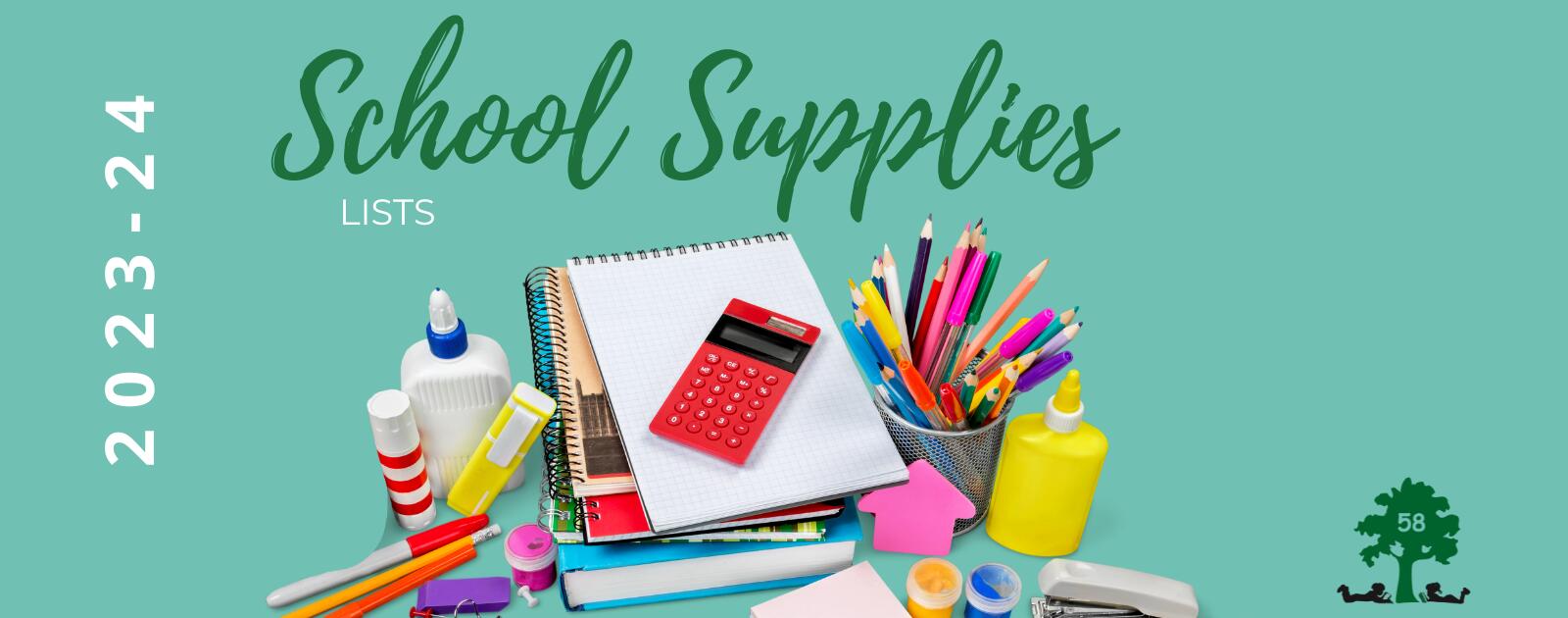 2023-24 School Supplies Lists - Christian County Schools